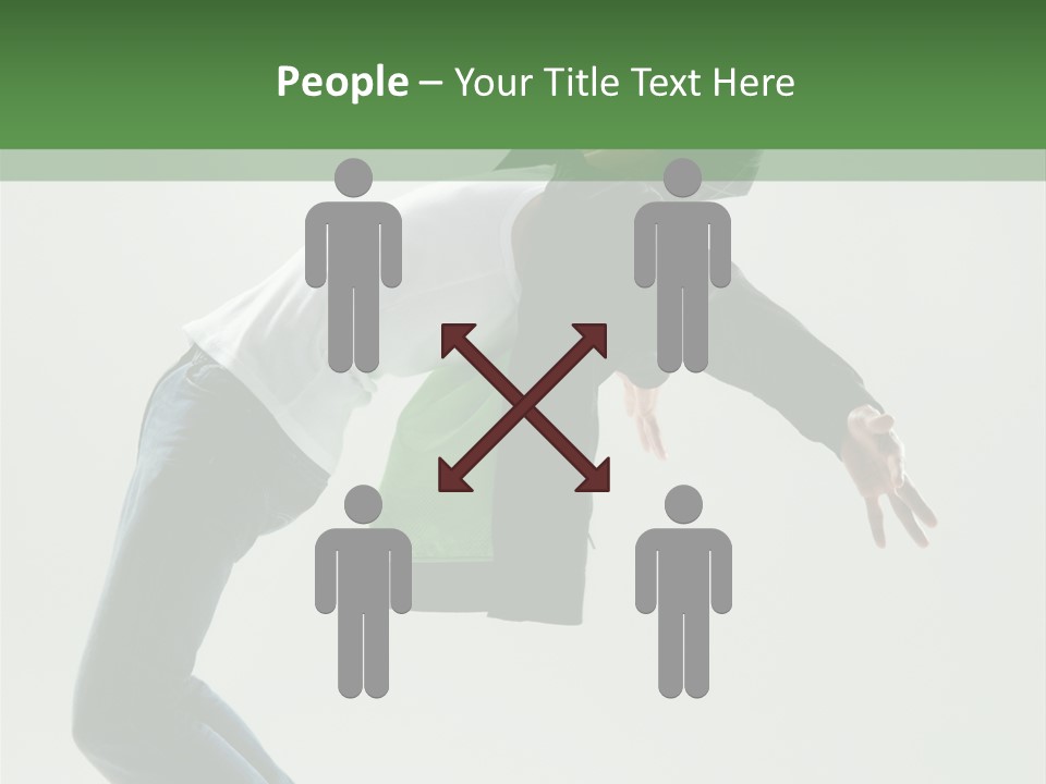 Casual Bend Skill PowerPoint Template