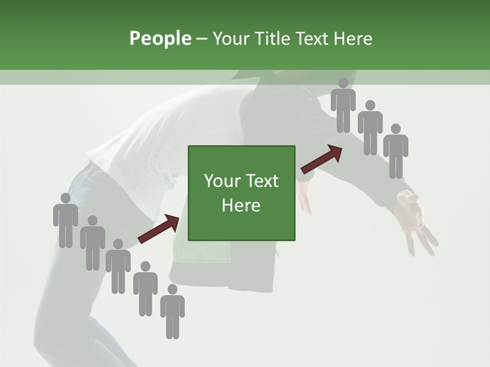Casual Bend Skill PowerPoint Template