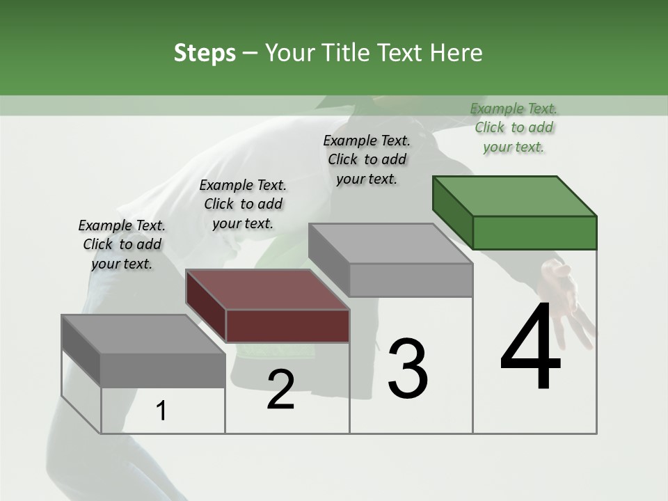 Casual Bend Skill PowerPoint Template