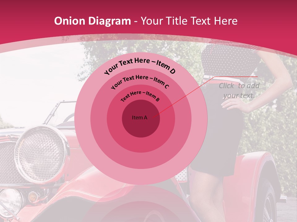 Woman Young Elegance PowerPoint Template