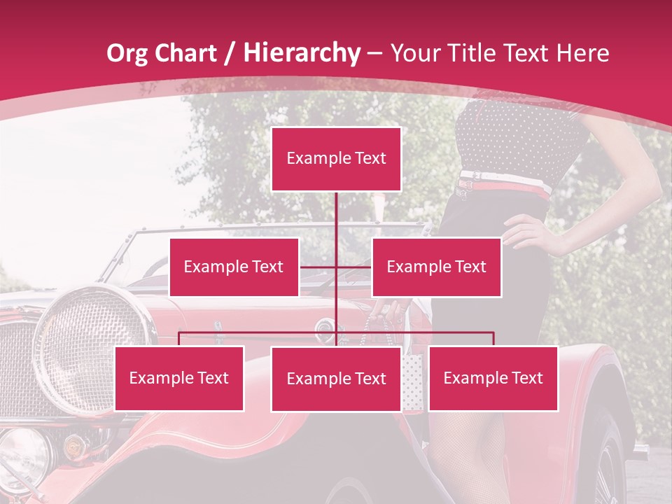 Woman Young Elegance PowerPoint Template