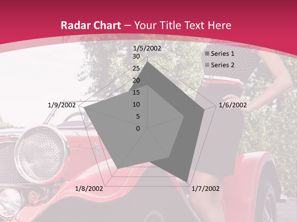 Woman Young Elegance PowerPoint Template