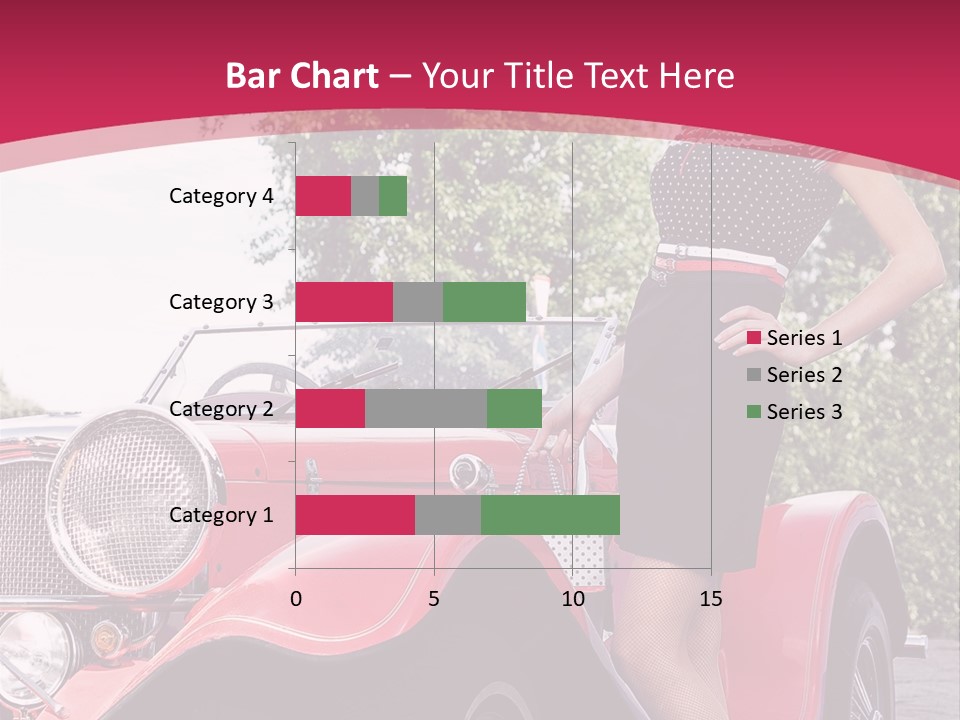 Woman Young Elegance PowerPoint Template