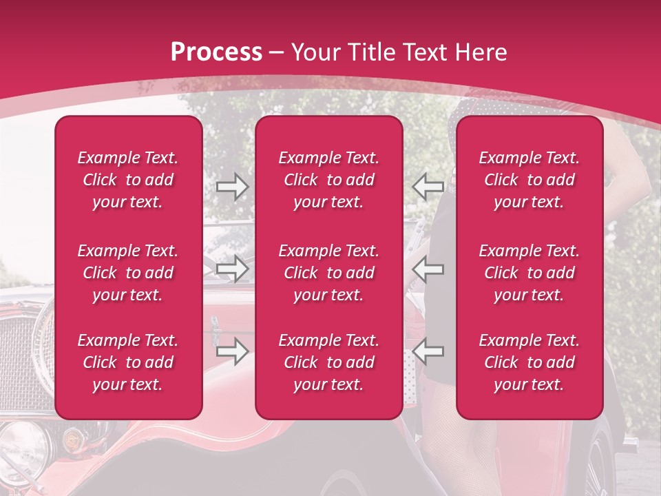 Woman Young Elegance PowerPoint Template