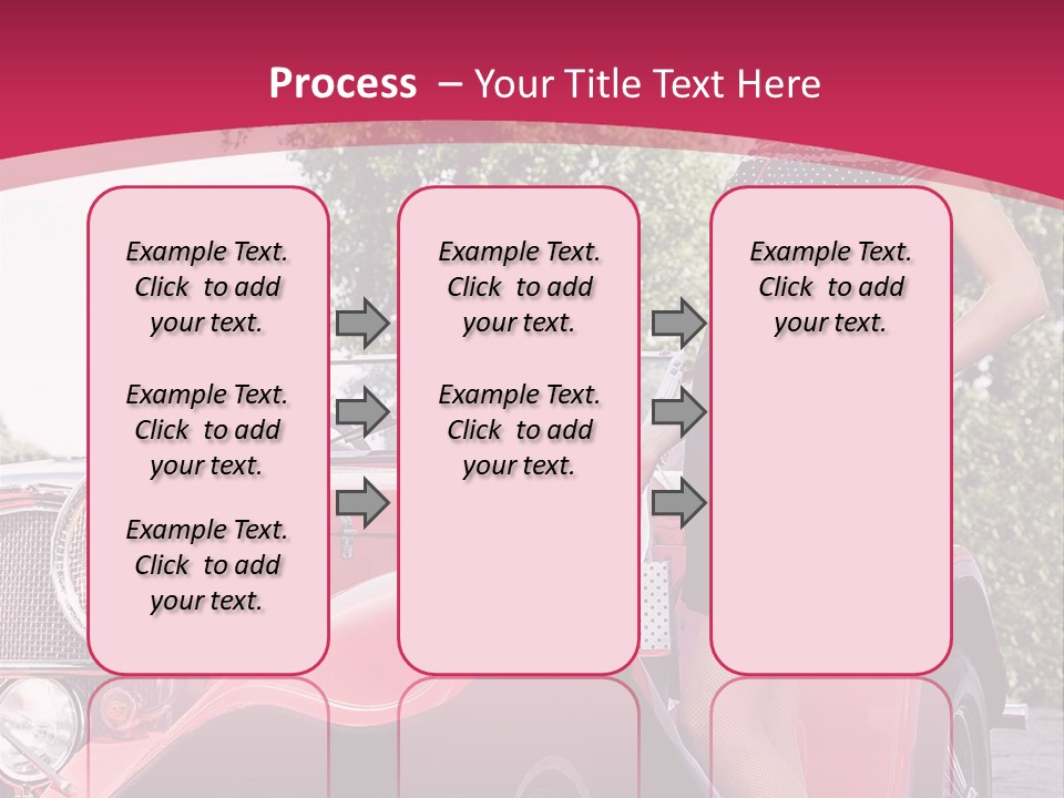 Woman Young Elegance PowerPoint Template