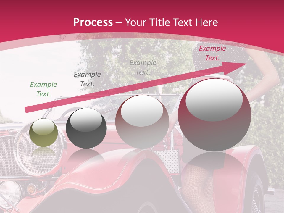 Woman Young Elegance PowerPoint Template