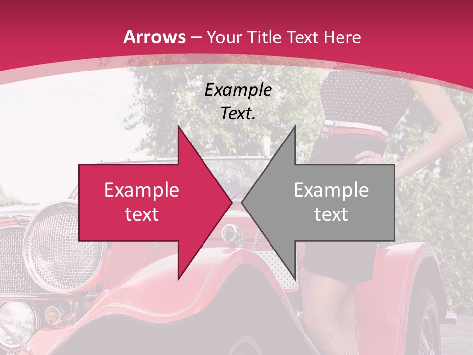 Woman Young Elegance PowerPoint Template