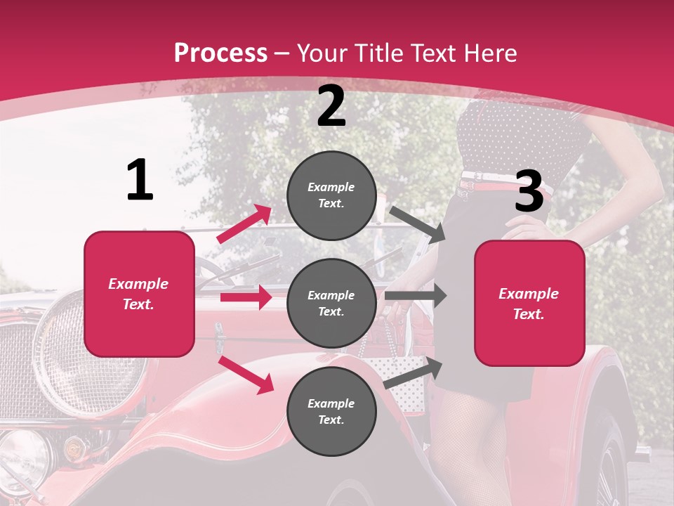 Woman Young Elegance PowerPoint Template