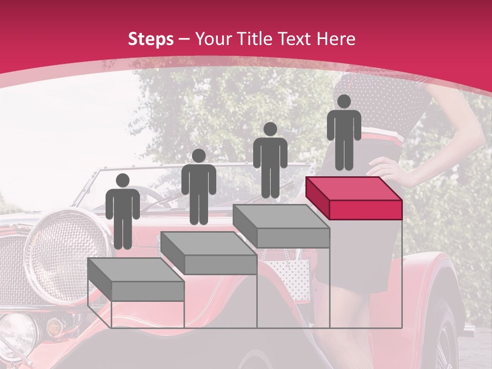 Woman Young Elegance PowerPoint Template