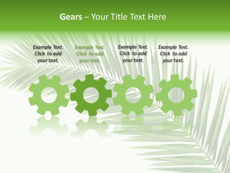 Tropical Pattern Background PowerPoint Template