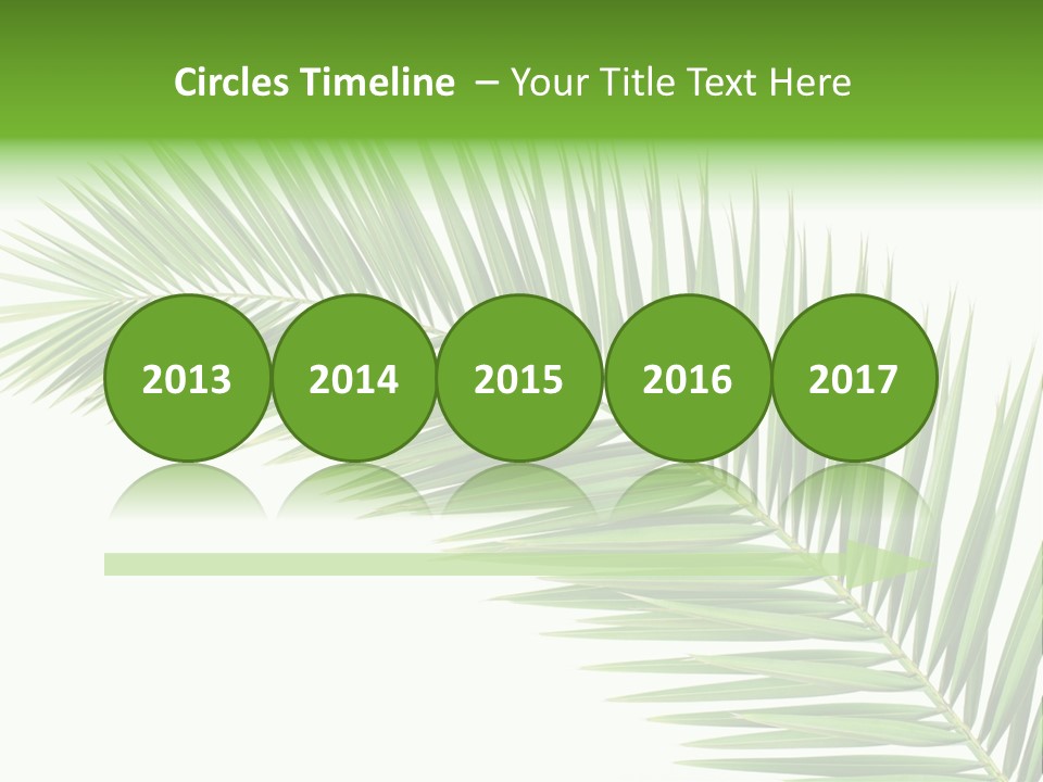 Tropical Pattern Background PowerPoint Template