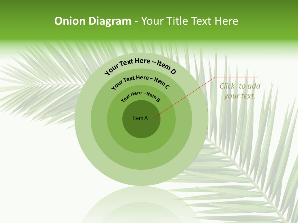 Tropical Pattern Background PowerPoint Template