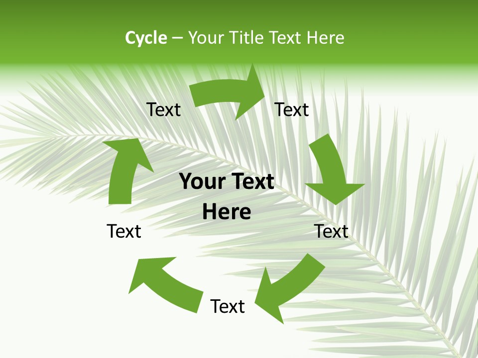 Tropical Pattern Background PowerPoint Template