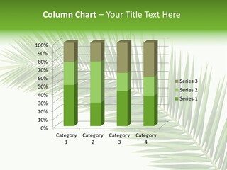 Tropical Pattern Background PowerPoint Template