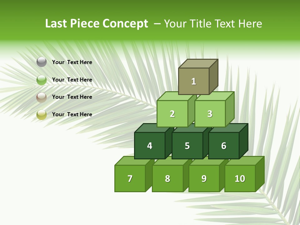 Tropical Pattern Background PowerPoint Template