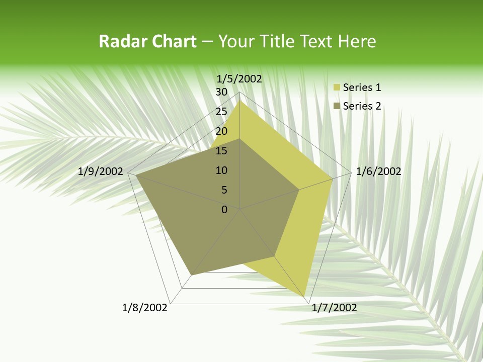 Tropical Pattern Background PowerPoint Template