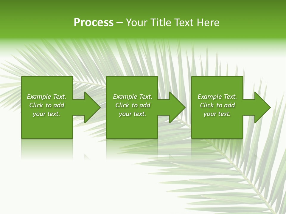 Tropical Pattern Background PowerPoint Template