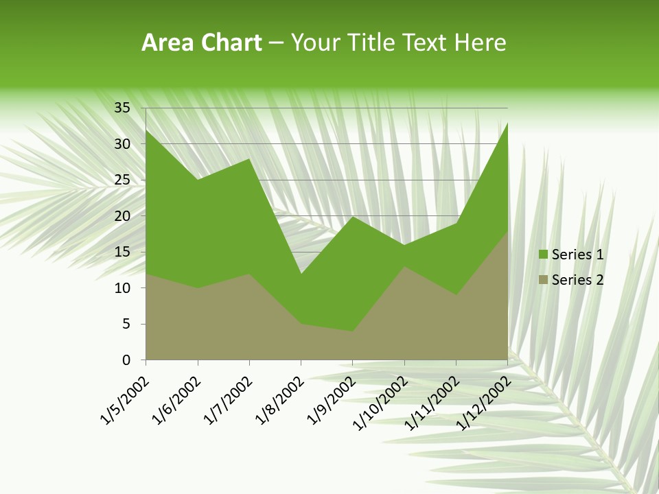 Tropical Pattern Background PowerPoint Template