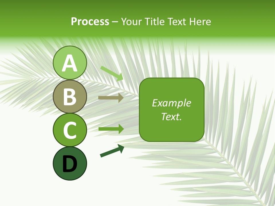 Tropical Pattern Background PowerPoint Template