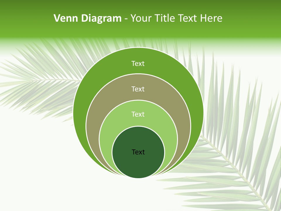 Tropical Pattern Background PowerPoint Template