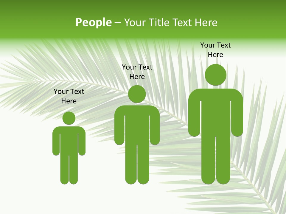 Tropical Pattern Background PowerPoint Template