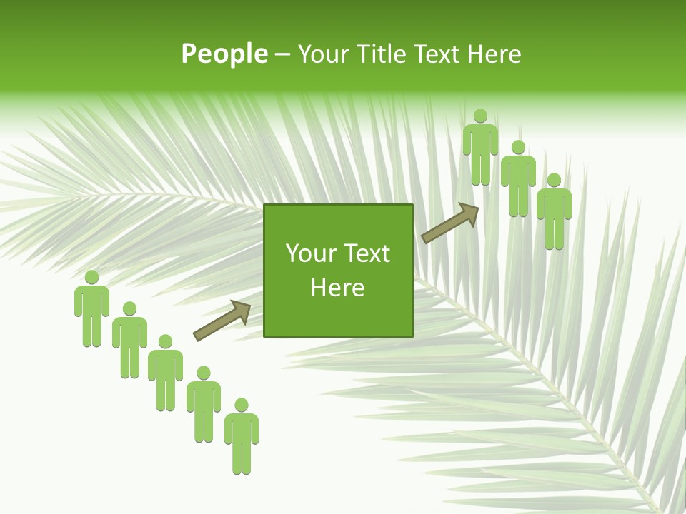 Tropical Pattern Background PowerPoint Template