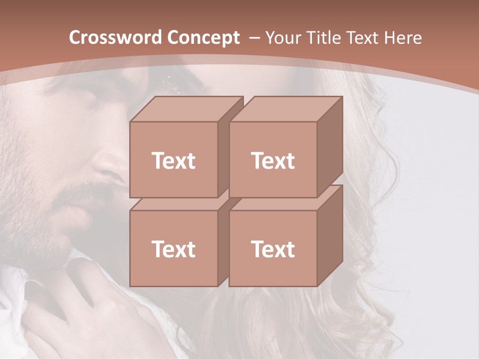 Writing Teamwork Office PowerPoint Template