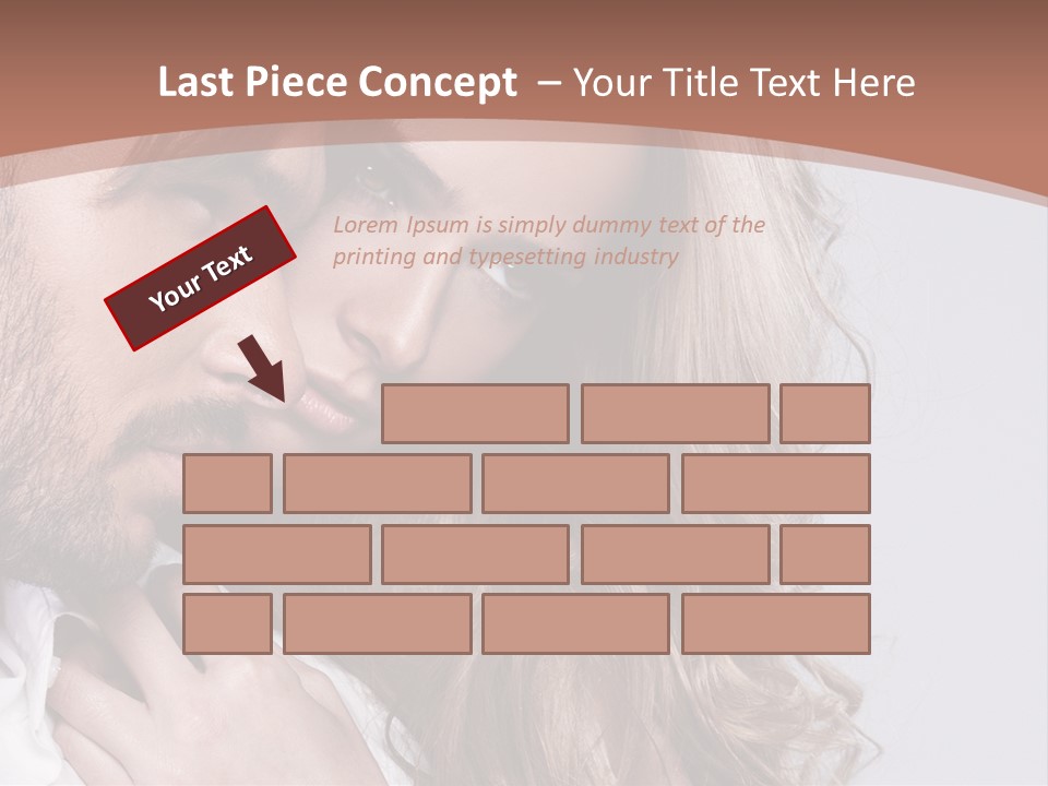 Writing Teamwork Office PowerPoint Template