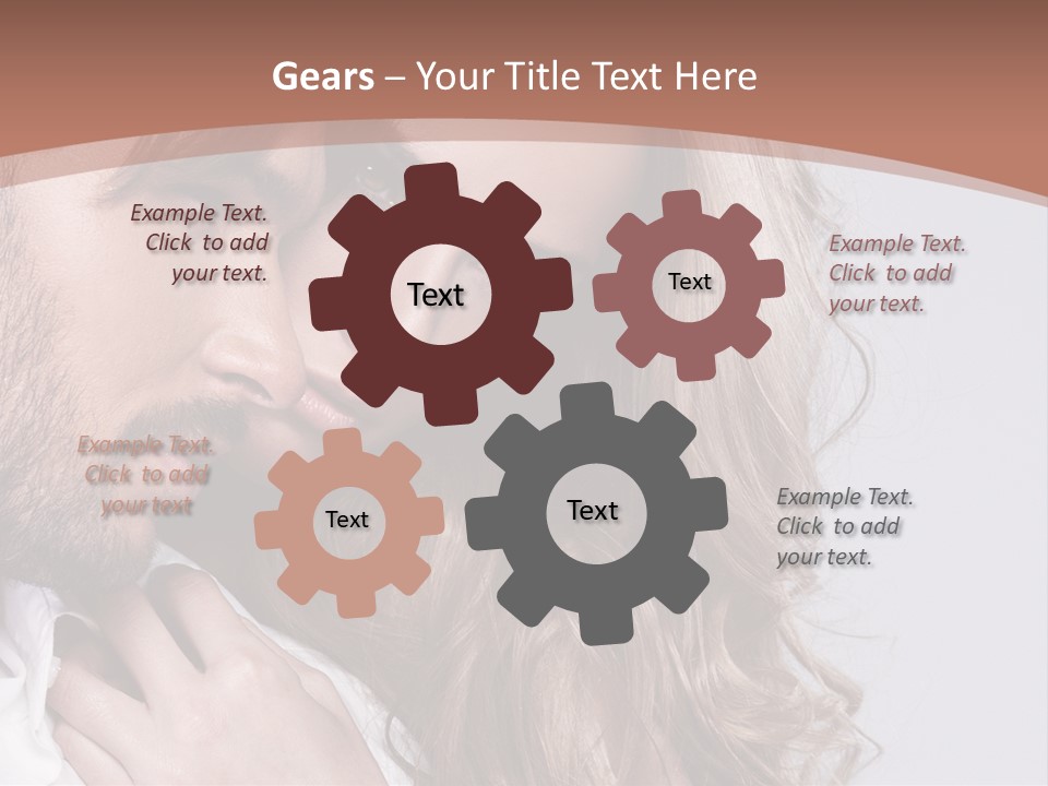 Writing Teamwork Office PowerPoint Template