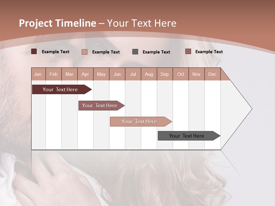 Writing Teamwork Office PowerPoint Template