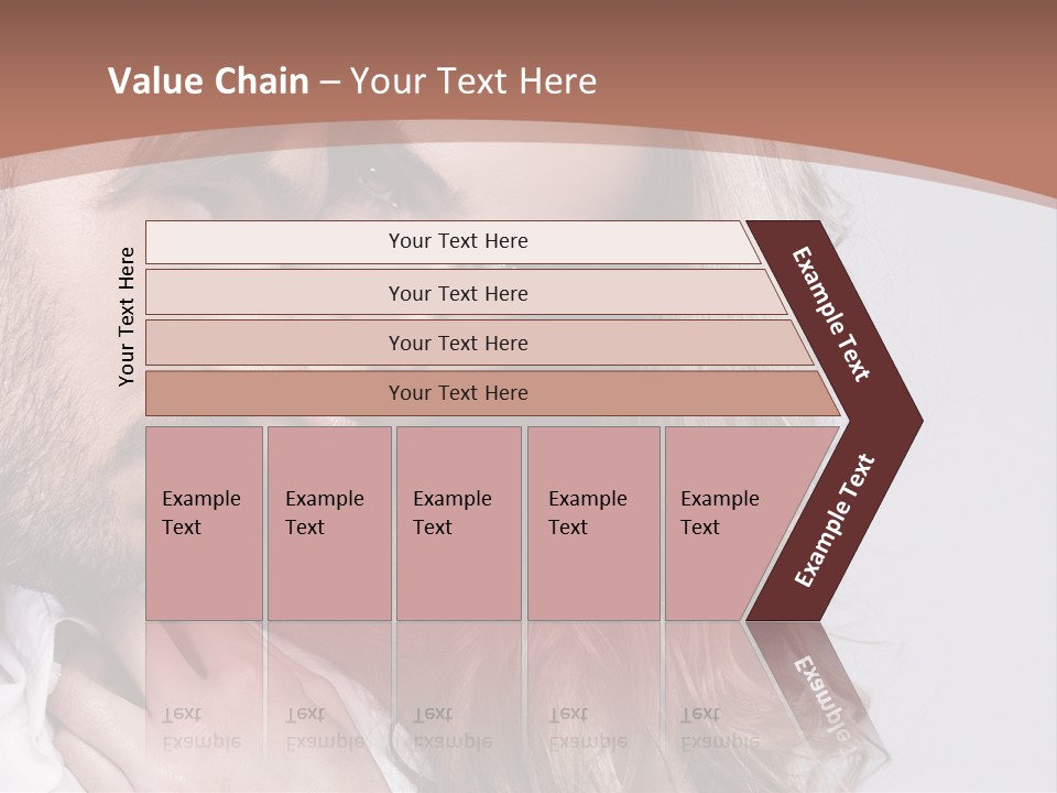 Writing Teamwork Office PowerPoint Template