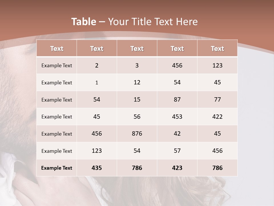Writing Teamwork Office PowerPoint Template
