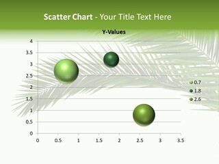 Vein Pattern Cycad PowerPoint Template