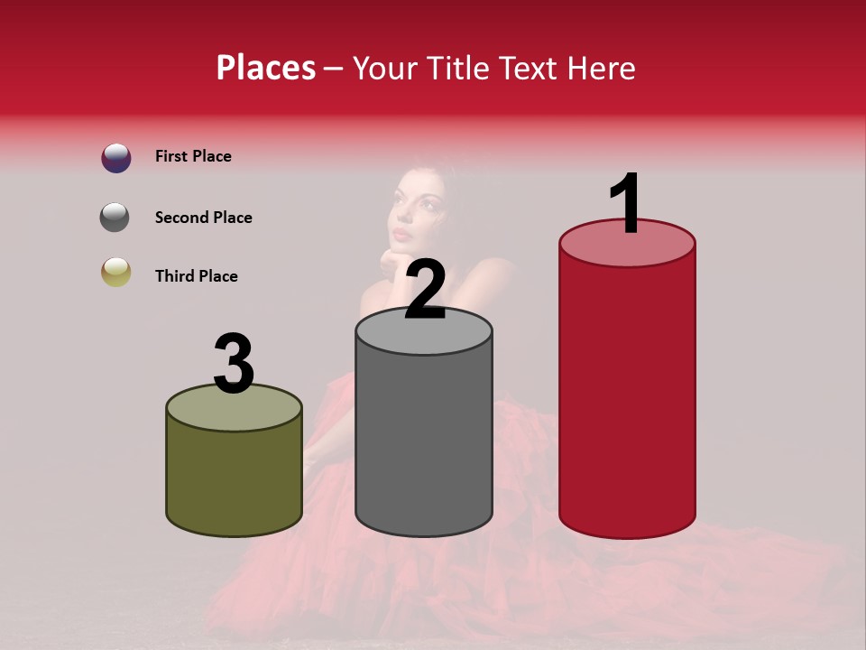 Dramatic Pink Passion PowerPoint Template