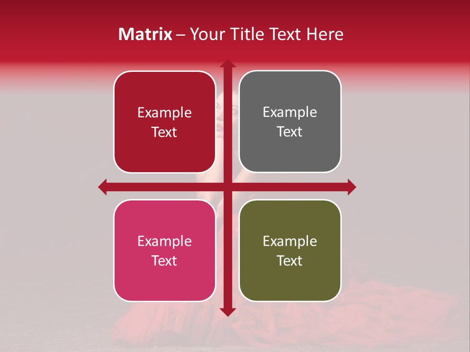 Dramatic Pink Passion PowerPoint Template