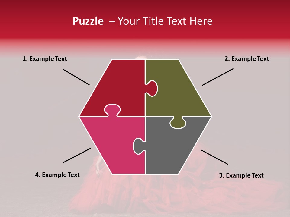 Dramatic Pink Passion PowerPoint Template