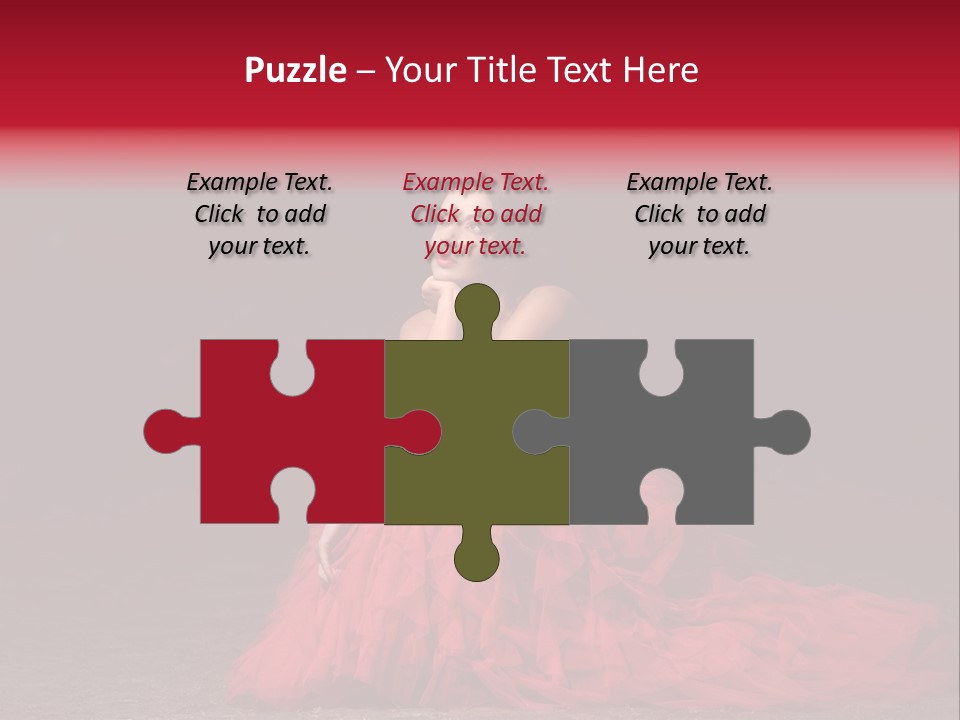 Dramatic Pink Passion PowerPoint Template