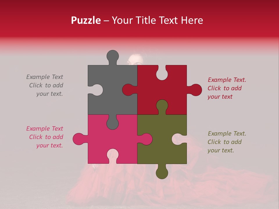 Dramatic Pink Passion PowerPoint Template