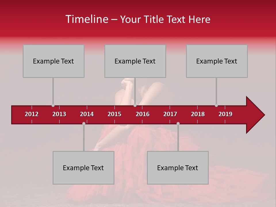 Dramatic Pink Passion PowerPoint Template