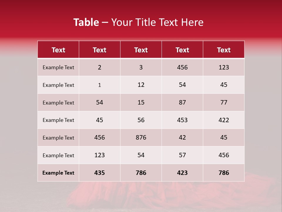 Dramatic Pink Passion PowerPoint Template