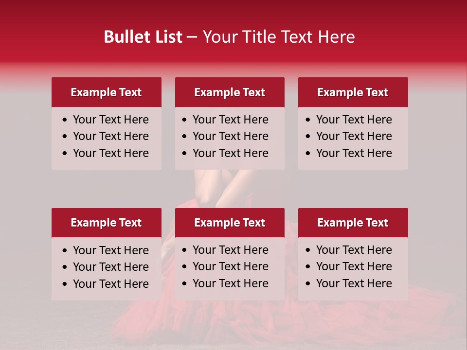 Dramatic Pink Passion PowerPoint Template