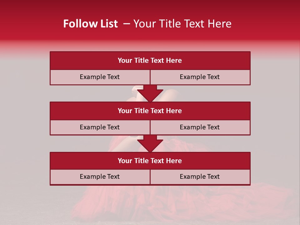 Dramatic Pink Passion PowerPoint Template