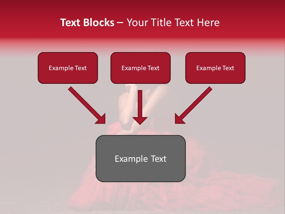 Dramatic Pink Passion PowerPoint Template