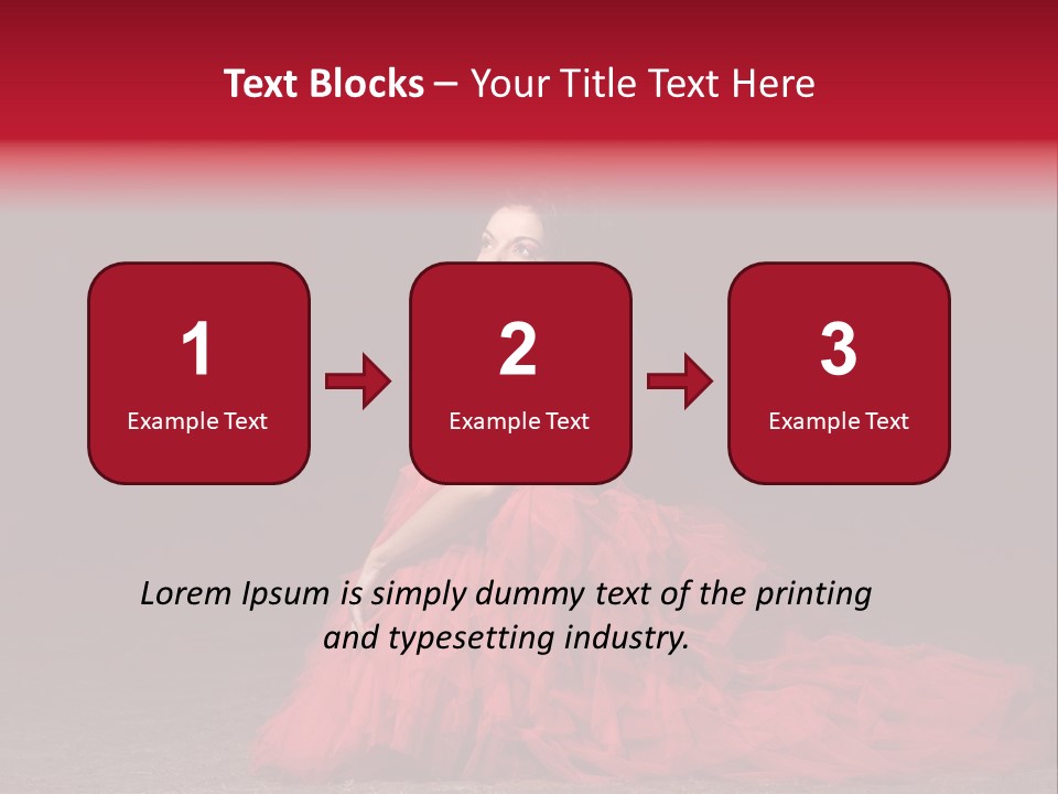 Dramatic Pink Passion PowerPoint Template