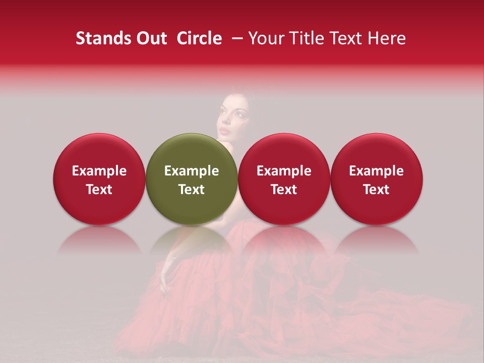 Dramatic Pink Passion PowerPoint Template