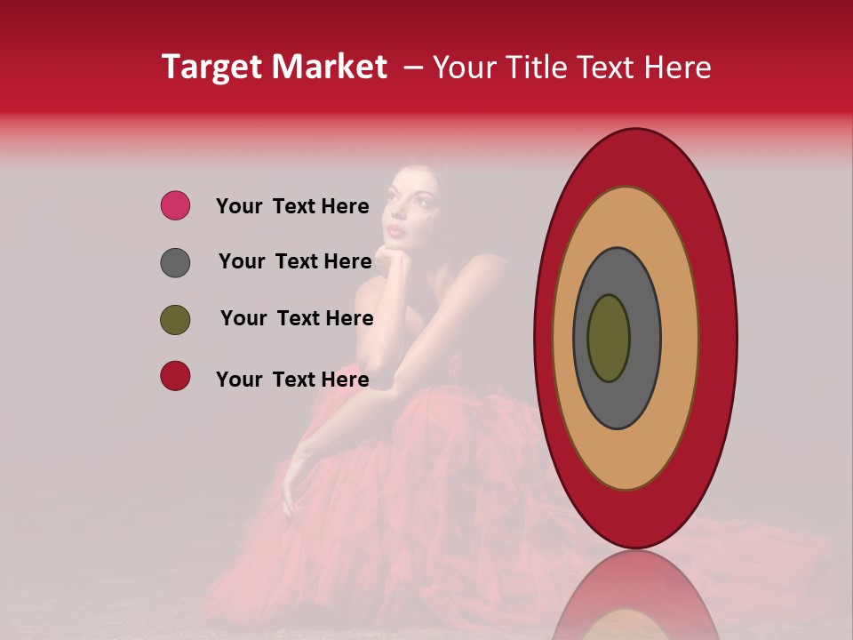 Dramatic Pink Passion PowerPoint Template