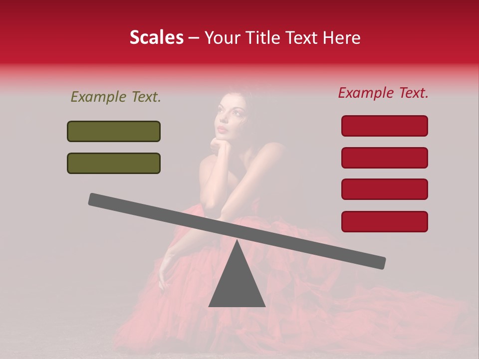 Dramatic Pink Passion PowerPoint Template