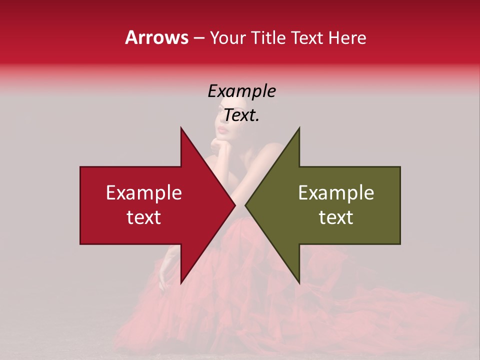 Dramatic Pink Passion PowerPoint Template