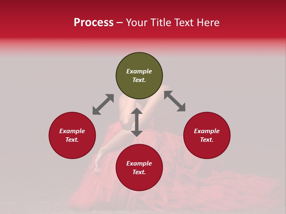 Dramatic Pink Passion PowerPoint Template