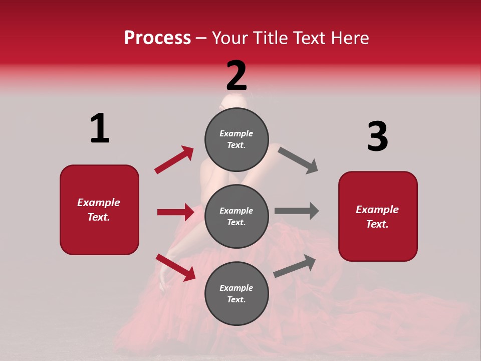 Dramatic Pink Passion PowerPoint Template